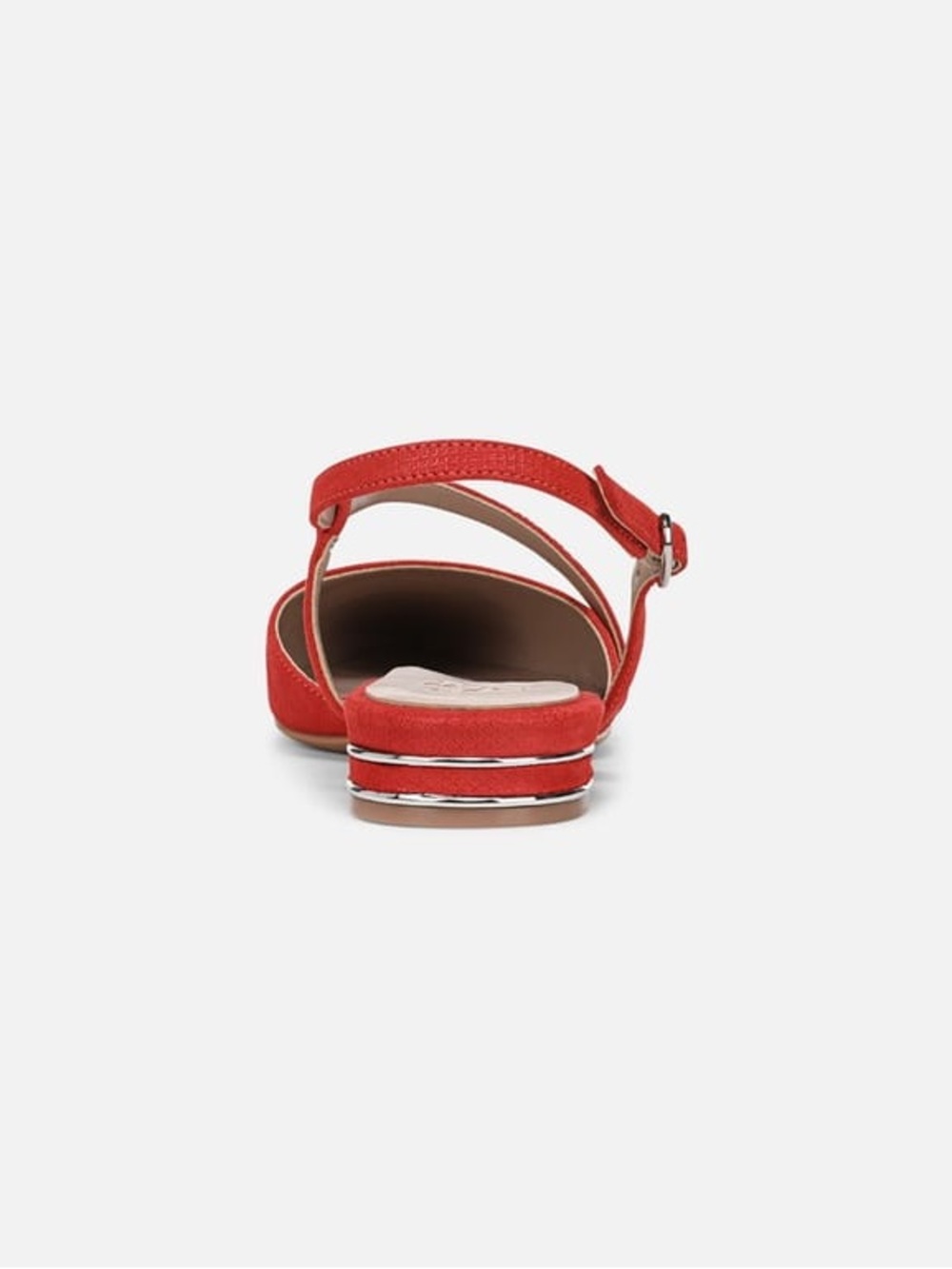Naturalizer Red hawaii slingback flats NWT - Picture 5 of 6